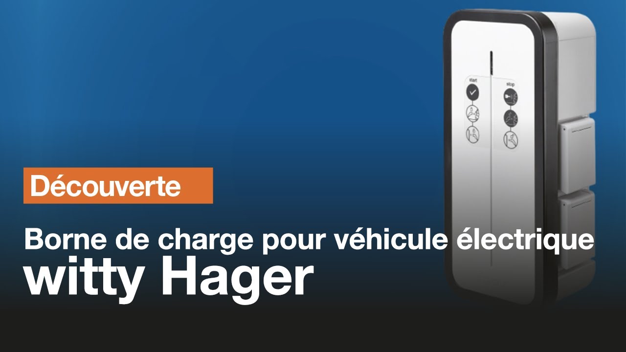 Image [Découverte] Nouvelle borne witty Hager : solution de charge pour véhicule électrique | Hager France
